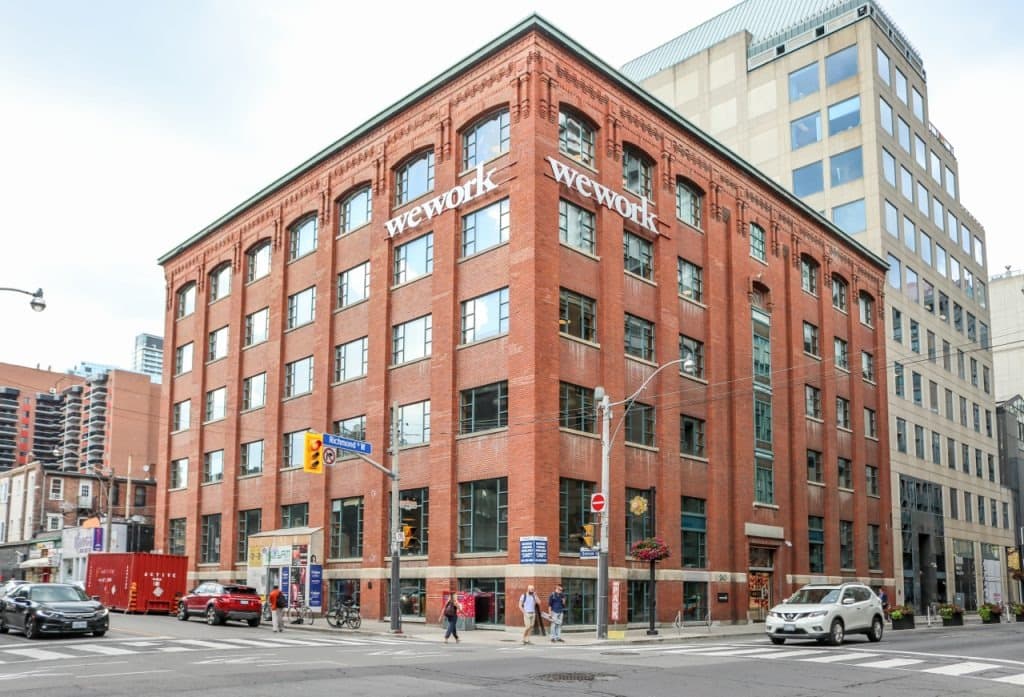 WeWork, Toronto